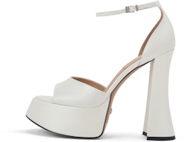 (Women) CHARLES & KEITH Wedding Collection 'Sheepskin Ankle-Strap Block Heel Sandal' SL1-60280434 (Women) CHARLES & KEITH Wedding Collection 'Sheepskin Ankle-Strap Block Heel Sandal' SL1-60280434