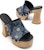 (W) CHARLES & KEITH Selipar Fesyen Tumit Tinggi Tenun Terbuka SL1-61900009