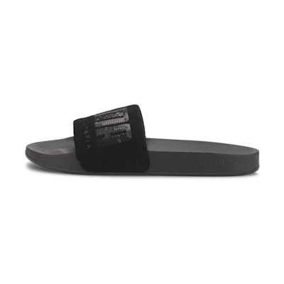 (W) Charlotte Olympia Puma Leadcat Slide 'Black'