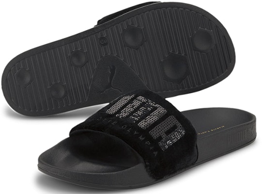 (W) Charlotte Olympia x Puma Leadcat 拖鞋 '黑色' 371837-01 Lookbook (W) Charlotte Olympia x Puma Leadcat 拖鞋 '黑色' 371837-01