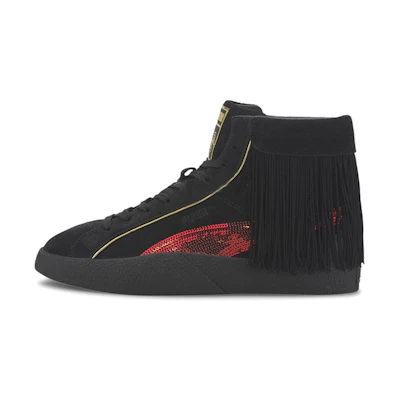 (W) Charlotte Olympia Puma Love 'Black Red'