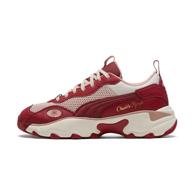 (W) Charlotte Olympia Puma Pulsar 'Red Dahlia'
