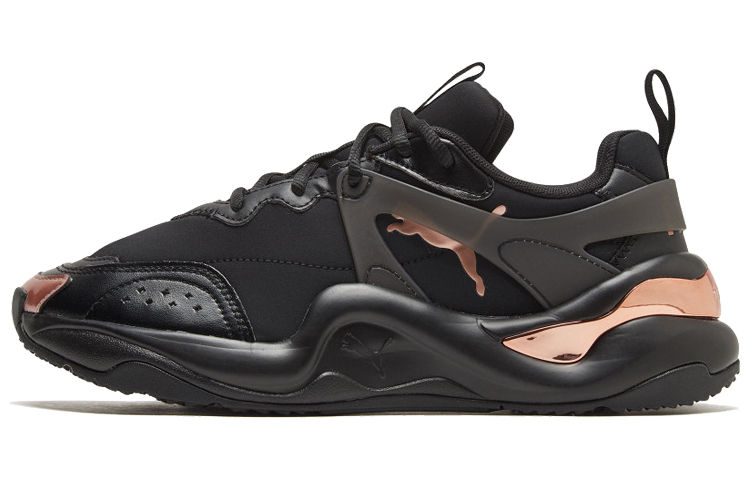 (Women) Charlotte Olympia x Puma Rise 'Black Rose Gold'  374348-01