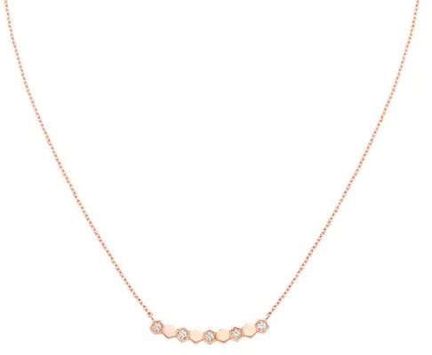 (W) Chaumet Bee My Love 18K玫瑰金女性項鍊吊墜 83983 Order (W) Chaumet Bee My Love 18K玫瑰金女性項鍊吊墜 83983