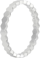 (Women) Chaumet Bee My Love 18K White Gold Honeycomb Ring 2.5mm for Women. 081930 (Women) Chaumet Bee My Love 18K White Gold Honeycomb Ring 2.5mm for Women. 081930