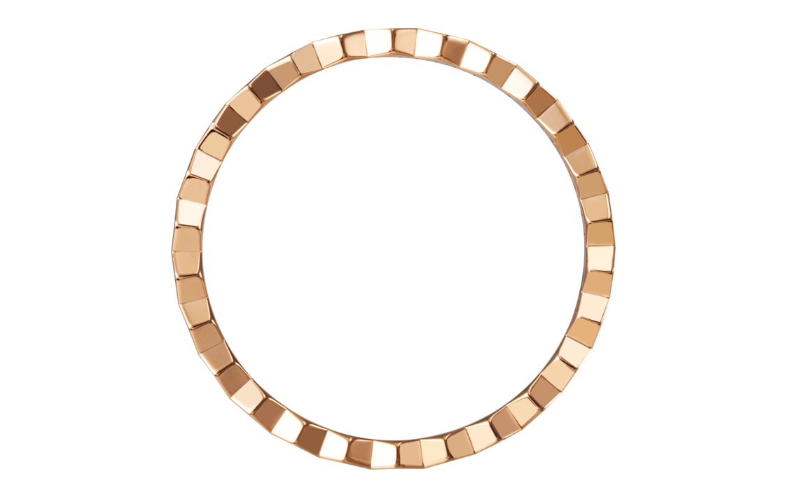 Shop (W) 쇼메 비 마이 러브 로즈 골드 반지 2.5mm 여성용 허니콤 디자인. 81931