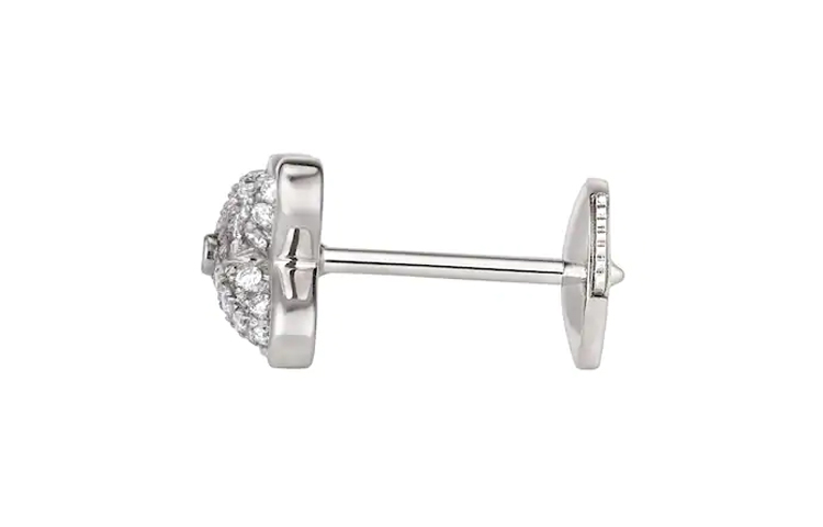 (Women) Chaumet Jeux De Liens 18K White Gold Diamond Earrings for Women. 083467 圖 3