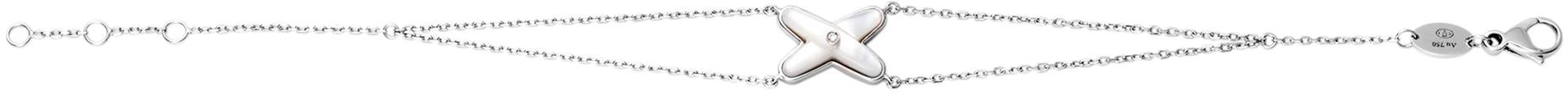 (W) Pulsera Chaumet Jeux de Liens Oro Blanco 18K Diamantes Nácar para Mujer. 83163 Lookbook (W) Pulsera Chaumet Jeux de Liens Oro Blanco 18K Diamantes Nácar para Mujer. 83163