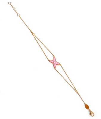 (W) 쇼메 쥬 드 리앙 핑크 자개 여성 팔찌. 83052 Lookbook (W) 쇼메 쥬 드 리앙 핑크 자개 여성 팔찌. 83052