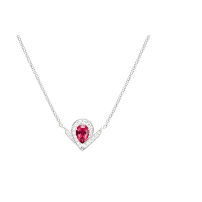 (Women) Chaumet Joséphine Aigrette 18K White Gold Necklace Silver for Women 085145