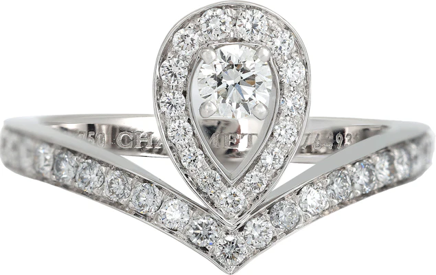 (W) Anillo Chaumet Josephine Oro Blanco 18k Diamantes Diseño Lágrima Mujer. 83510 Buy (W) Anillo Chaumet Josephine Oro Blanco 18k Diamantes Diseño Lágrima Mujer. 83510