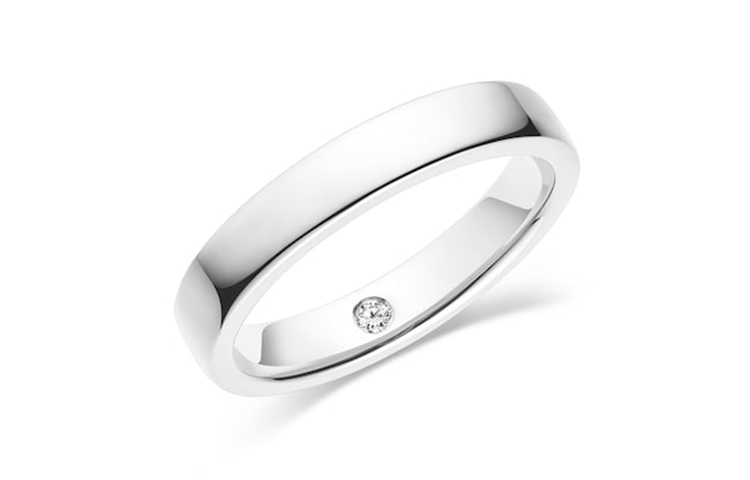 Order (W) 尚美巴黎 Les Éternelles Rubans 白金戒指 - 女款銀色戒指 80303