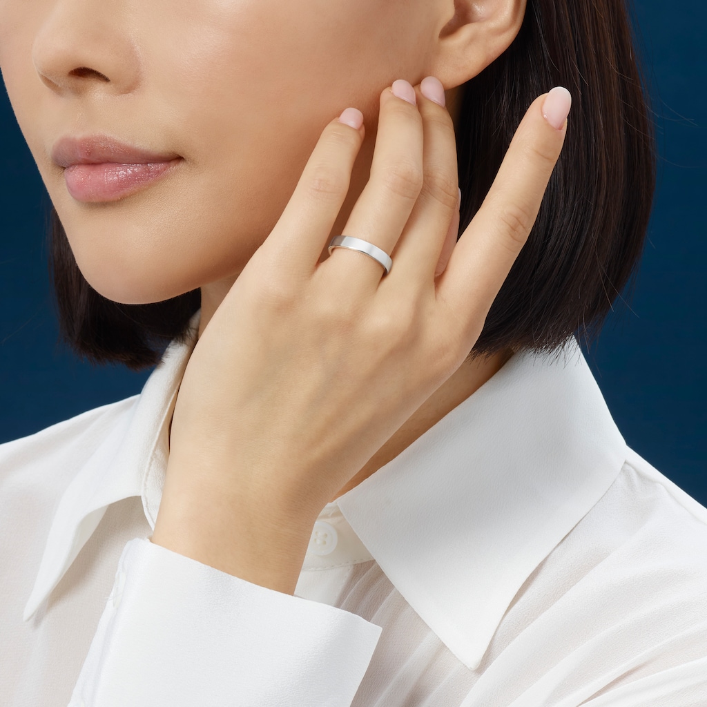 Shop (W) 尚美巴黎 Les Éternelles Rubans 白金戒指 - 女款銀色戒指 80303