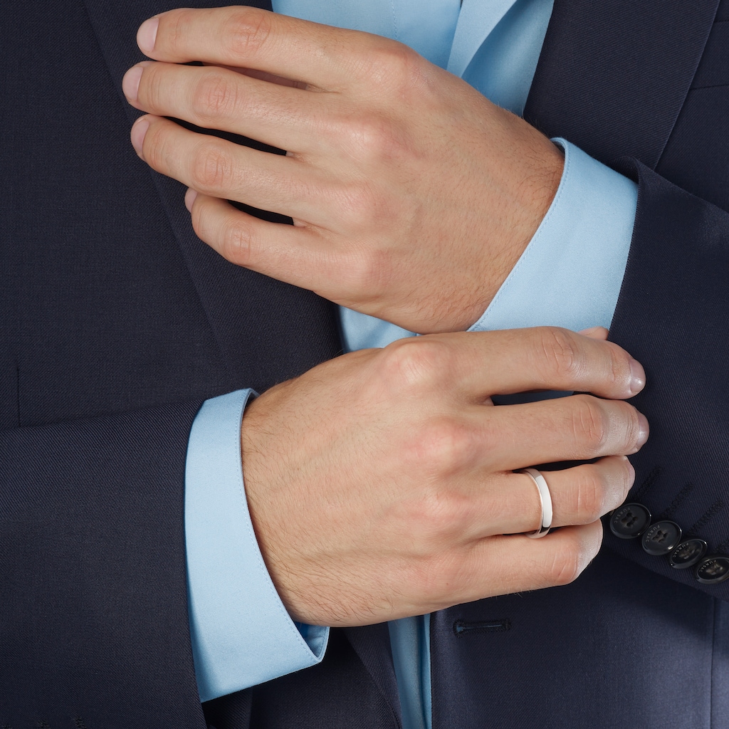 Purchase (W) 尚美巴黎 Les Éternelles Rubans 白金戒指 - 女款銀色戒指 80303