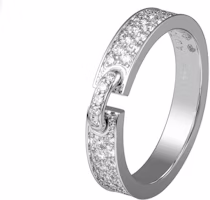 (Women) Chaumet Liens 18K White Gold Ring for Women - Trendy and Stylish Jewelry 081760 (Women) Chaumet Liens 18K White Gold Ring for Women - Trendy and Stylish Jewelry 081760