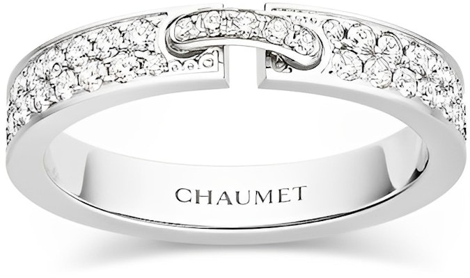 (W) Cincin Wanita Chaumet Liens 18K Emas Putih - Perhiasan Modis & Stylish. 81760 Order (W) Cincin Wanita Chaumet Liens 18K Emas Putih - Perhiasan Modis & Stylish. 81760