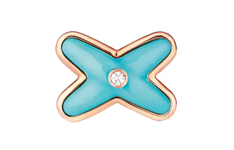 (Women) Chaumet Liens Blue 18K Rose Gold Earrings for Women. 083465 圖 2