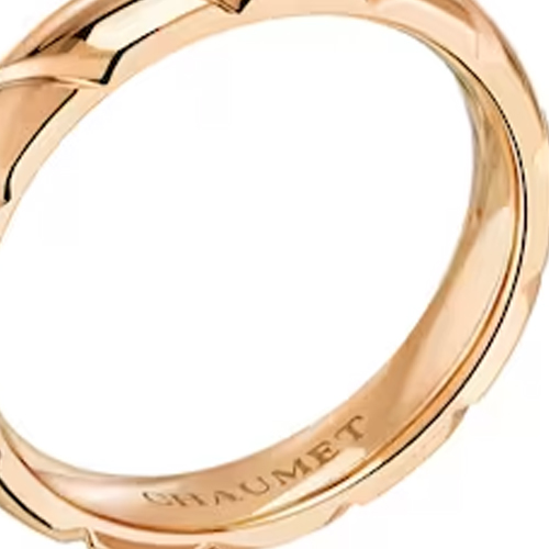 Shop (W) Cincin Wanita Chaumet Liens d''Amour Emas 18K Rose. 82901