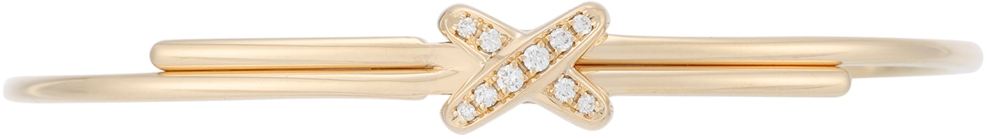 (Women) Chaumet Liens Diamond Bracelet in Classic Logo 18K Rose Gold for Women. 081776 (Women) Chaumet Liens Diamond Bracelet in Classic Logo 18K Rose Gold for Women. 081776