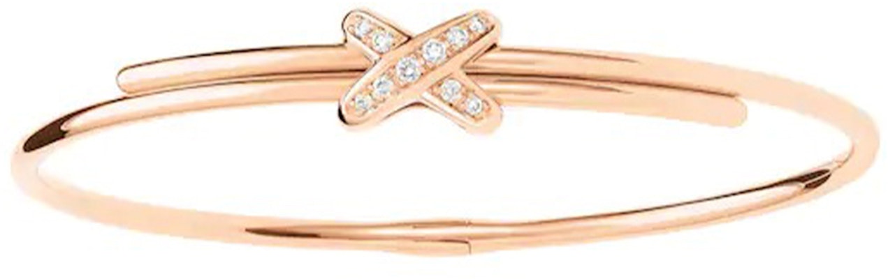 (W) 尚美巴黎Liens 18K玫瑰金女士经典标志钻石手链 81776 Order (W) 尚美巴黎Liens 18K玫瑰金女士经典标志钻石手链 81776