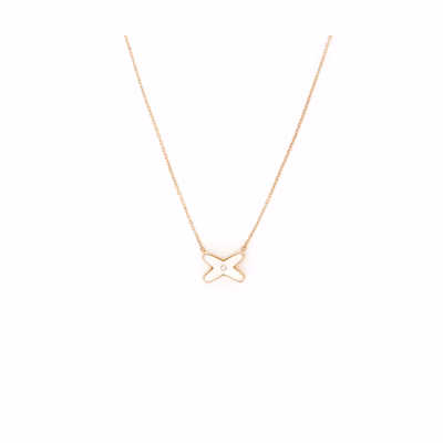 (Women) Chaumet Liens Harmony Pendant Necklace with Mother-of-Pearl for Women. 082930