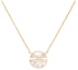 Buy (W) Kalung Chaumet LIENS MOP Emas Rose 18K Wanita - Ukuran Kecil 84220