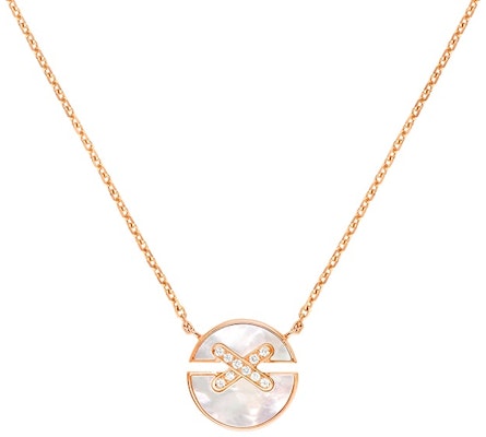 (W) Kalung Chaumet LIENS MOP Emas Rose 18K Wanita - Ukuran Kecil 84220 Order (W) Kalung Chaumet LIENS MOP Emas Rose 18K Wanita - Ukuran Kecil 84220