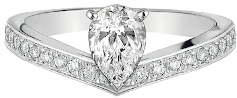 (W) Chaumet Paris 皇冠愛情鉑金戒指 銀色. J3OG00 Lookbook (W) Chaumet Paris 皇冠愛情鉑金戒指 銀色. J3OG00