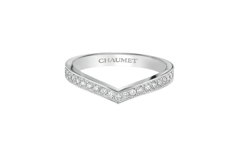 Order (W) ショーメ パリ ジョゼフィーヌ プラチナ クラウン リング レディース - スタイリッシュでエレガント 82554