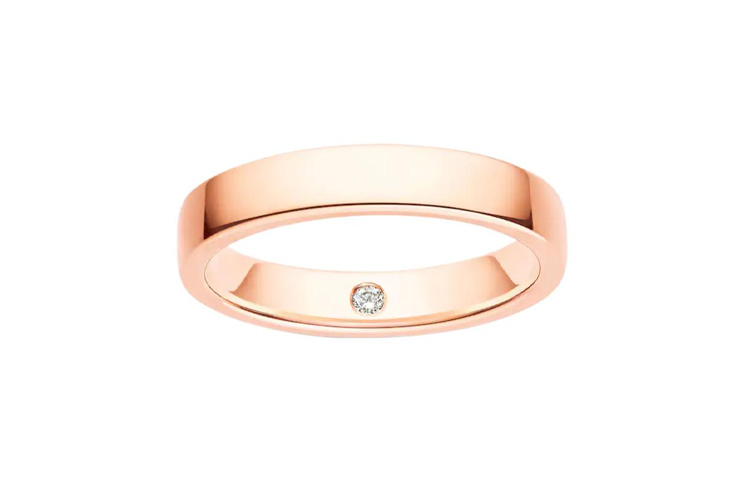 Order (W) ショーメ パリ レゼテルネ ダイヤモンド 18K ゴールド リング レディース エレガントデザイン 82556