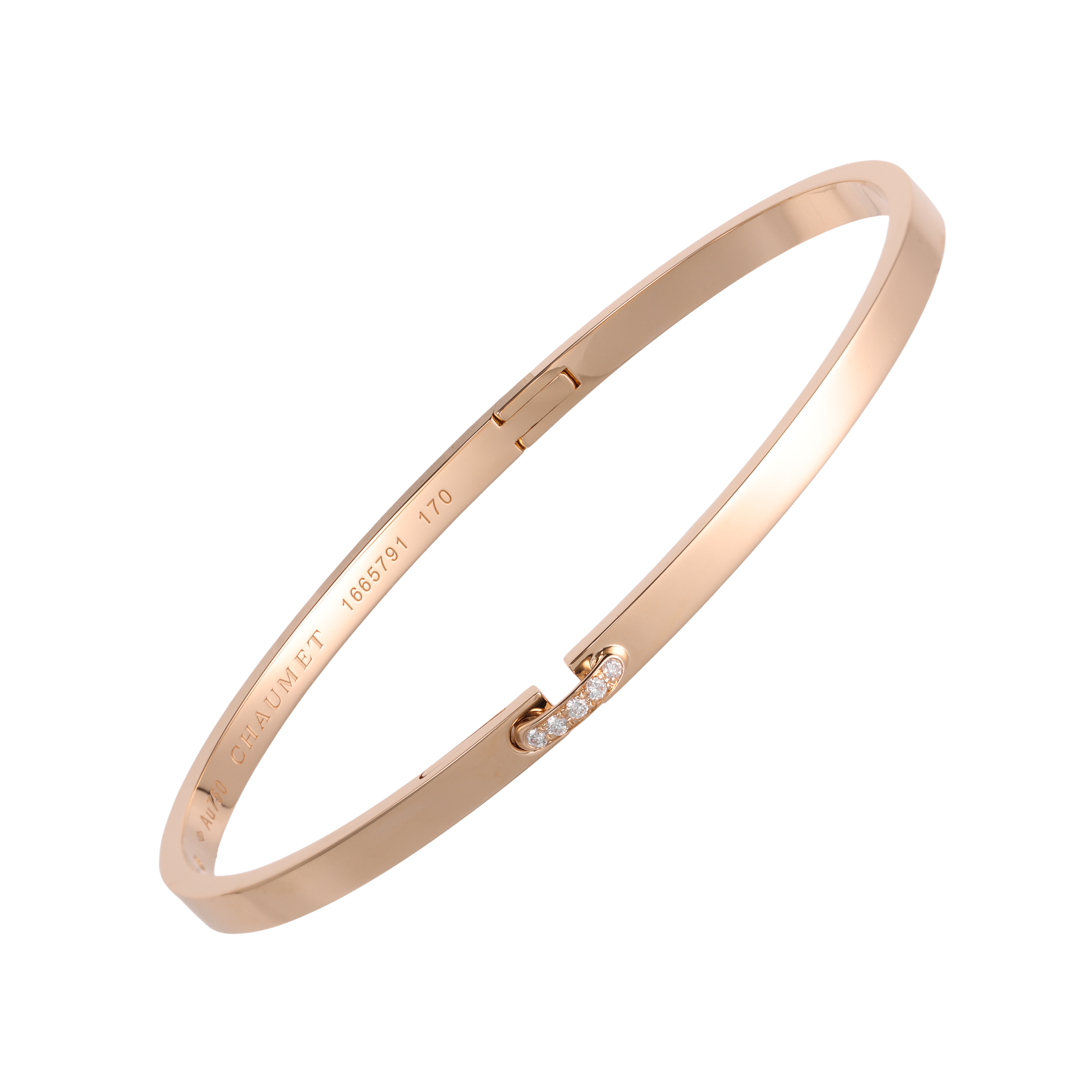 (Women) Chaumet Paris Liens 18K Rose Gold Bracelet for Women. 083355