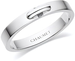 (Women) Chaumet Paris LIENS ÉVIDENCE Platinum Ring for Women - Silver 081684 (Women) Chaumet Paris LIENS ÉVIDENCE Platinum Ring for Women - Silver 081684