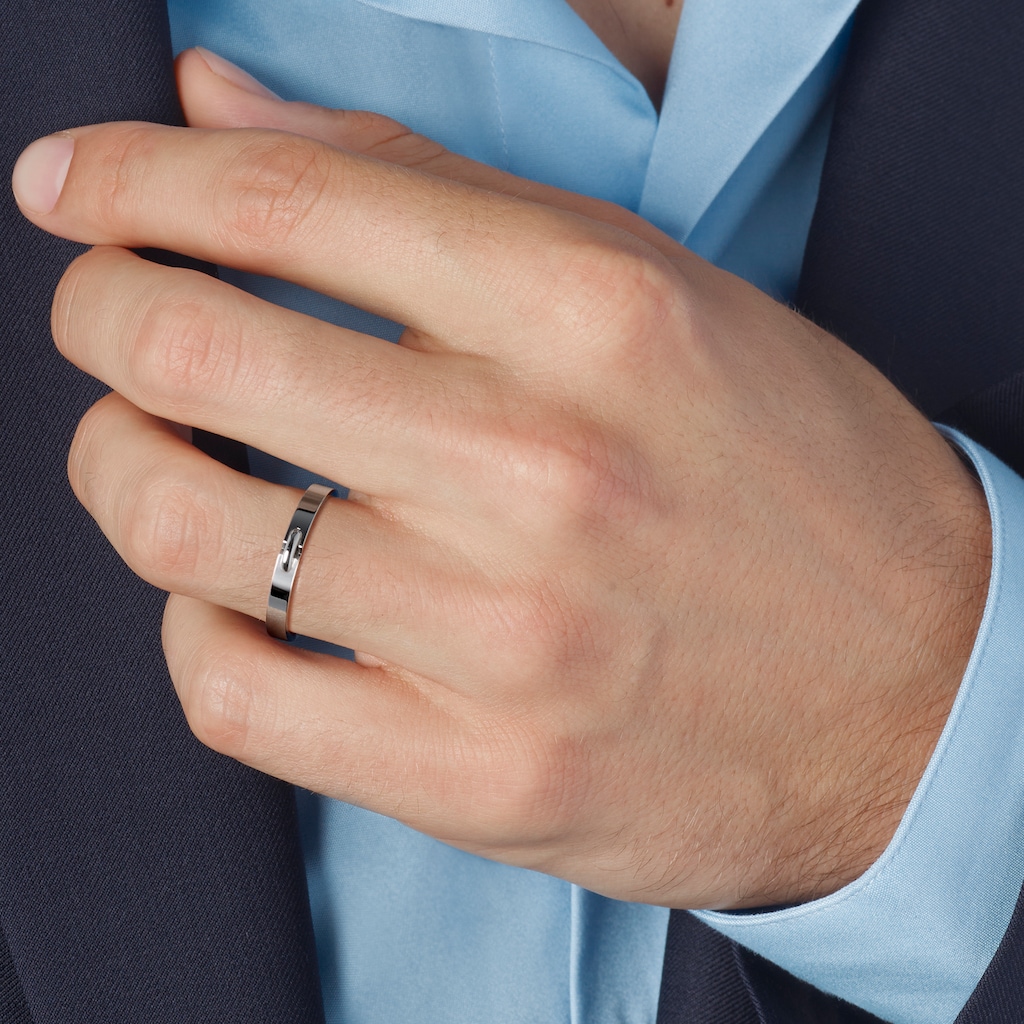 Shop (W) Chaumet Paris LIENS ÉVIDENCE 鉑金女士戒指 - 銀色 0 81684