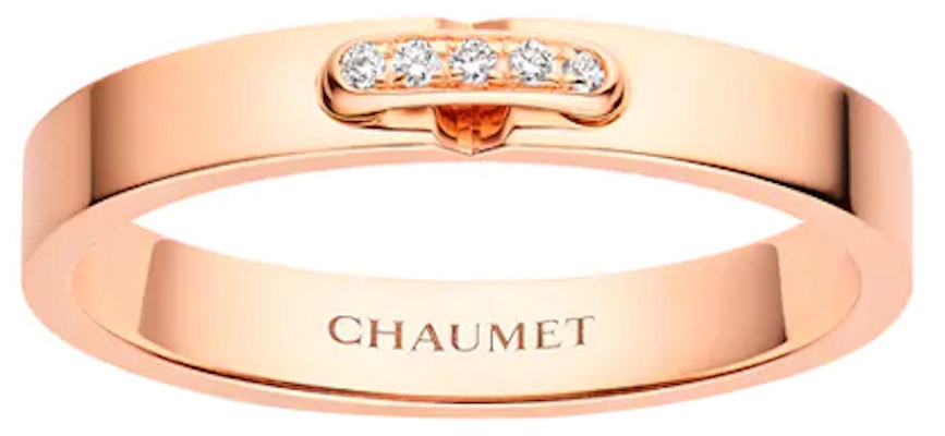 (W) ショーメ パリ リアン エビデンス 18K ローズゴールド ダイヤモンド リング レディース 82560 Lookbook (W) ショーメ パリ リアン エビデンス 18K ローズゴールド ダイヤモンド リング レディース 82560