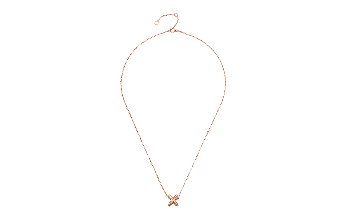 Shop (W) ショーメ パリ LIENS ローズゴールド ネックレス 0 82216