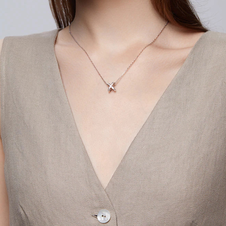 Sizing (W) ショーメ パリ LIENS ローズゴールド ネックレス 0 82216