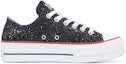 Order (W) Chiara Ferragni x Converse Chuck Taylor All Star Lift Ox 'Hitam Putih' 563834C
