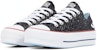 (W) Chiara Ferragni x Converse Chuck Taylor All Star Lift Ox 'Hitam Putih' 563834C
