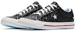 Order (W) Chiara Ferragni x Converse One Star Low Top 'Glitter' Wanita Berkilau 562024C