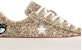 (W) Chiara Ferragni x Converse One Star Platform Ox 'Gold Glacier Blue' Emas Biru Glasiar. 562026C