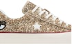 Order (W) Chiara Ferragni x Converse One Star Platform Ox 'Gold Glacier Blue' Emas Biru Glasiar. 562026C