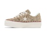 Lookbook (W) Chiara Ferragni x Converse One Star Platform Ox 'Gold Glacier Blue' Emas Biru Glasiar. 562026C