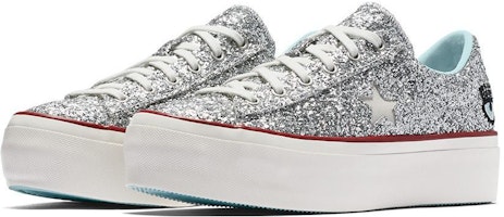 (W) Chiara Ferragni x Converse One Star Platform Ox 'Glitter' Mujer 562027C Lookbook (W) Chiara Ferragni x Converse One Star Platform Ox 'Glitter' Mujer 562027C