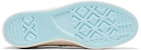 (W) Chiara Ferragni x Converse One Star Platform Ox 'Gold Glacier Blue' Emas Biru Glasiar. 562026C