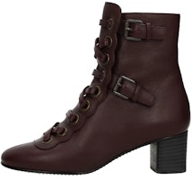 (Women) Chloé Ankle Boot 'Burgundy Leather' CH291815B327C9-309 (Women) Chloé Ankle Boot 'Burgundy Leather' CH291815B327C9-309