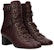 (W) But Chloé 'Burgundy Leather' Boot Kulit Burgundy. CH291815B327C9-309