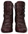(W) But Chloé 'Burgundy Leather' Boot Kulit Burgundy. CH291815B327C9-309