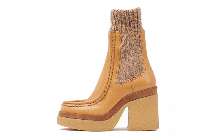(W) Chloé Ankle Boot 'Camel Casual'