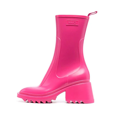 (W) Chloé Ankle Boot 'Fashionable Casual Pink'