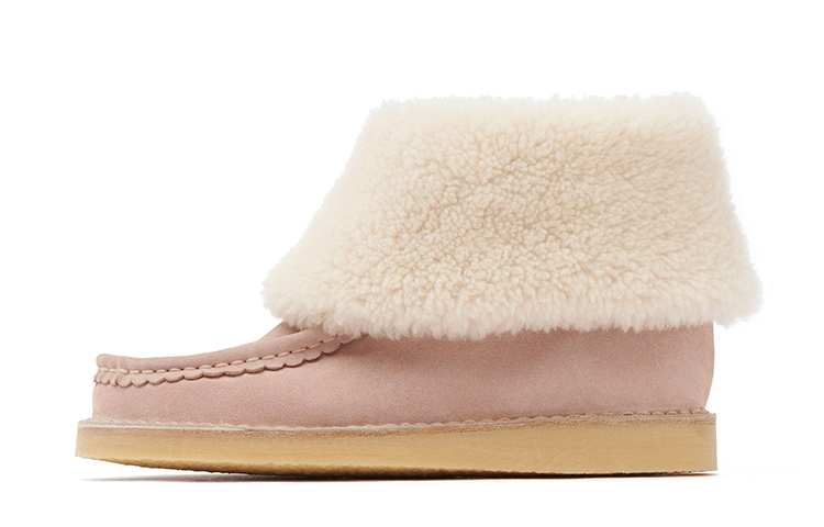 (W) Chloé Ankle Boot 'Powder Pink Wrap-Around'